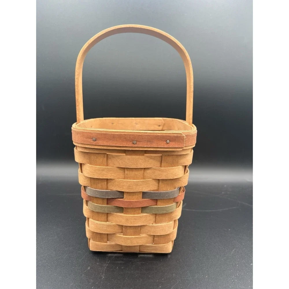 🧺 Longaberger 1992 Shades of Autumn Bittersweet Basket – Retired 🍁🍂✨